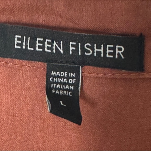 Eileen Fisher Terracotta Cardigan - Picture 3 of 5